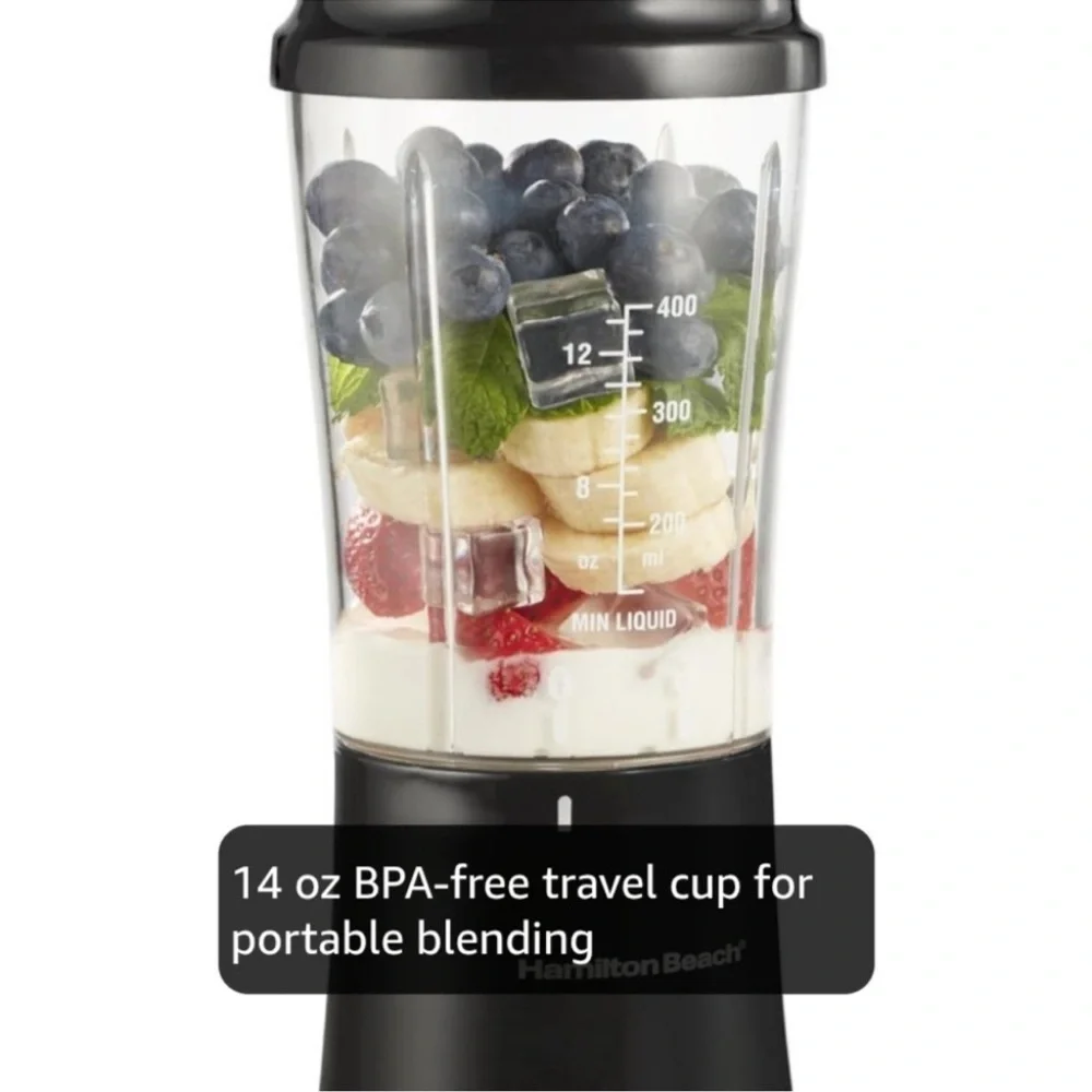 Black Portable Blender